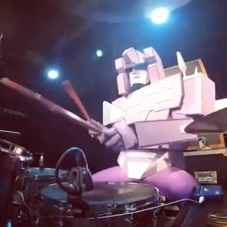 Rumble: Yes. I play the drums.