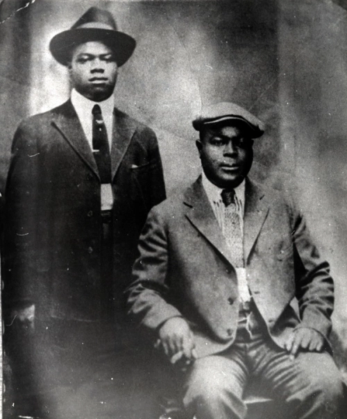 Louis Armstrong and Joe King Oliver