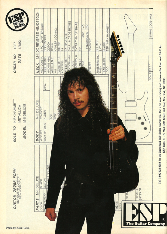 kirk hammett rig