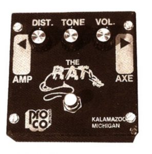 Our Favorite Albums That Use Proco RAT Distortion Pedals