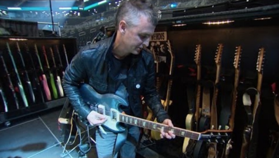 Mike McCready's Gibson Jeff Tweedy Signature SG Electric Guitar