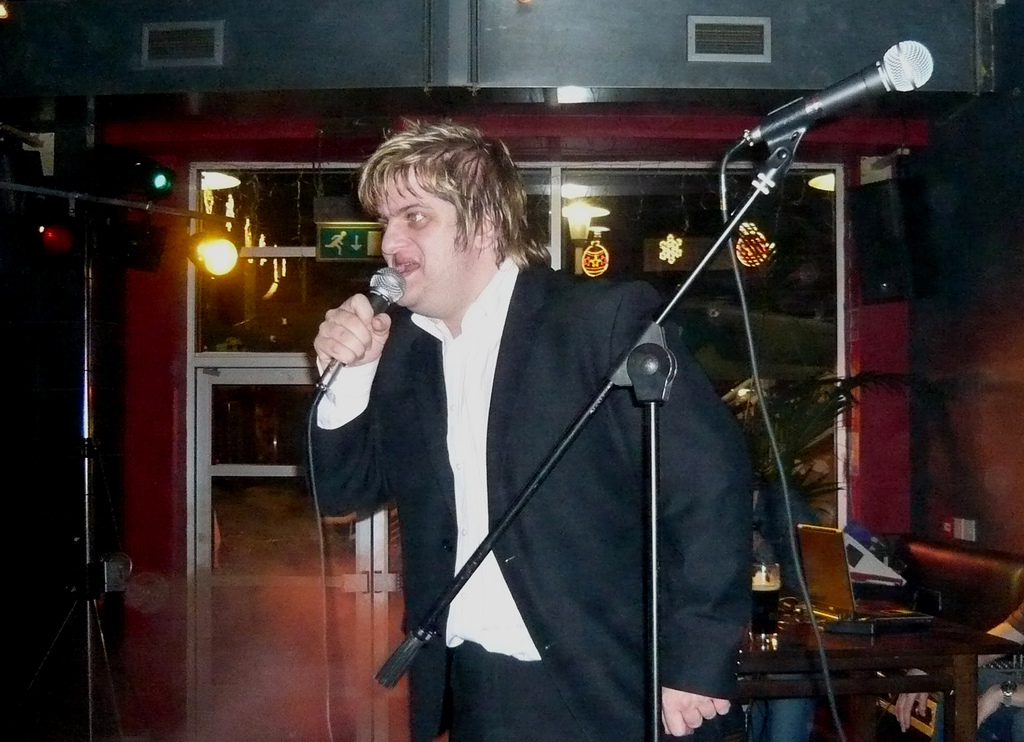 Drunk Karaoke Singer