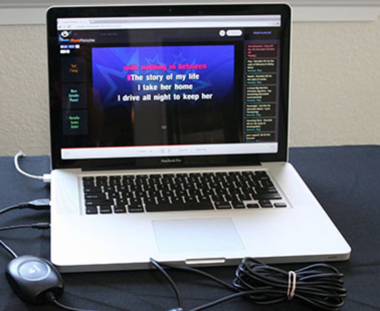 karaoke for macbook pro projector