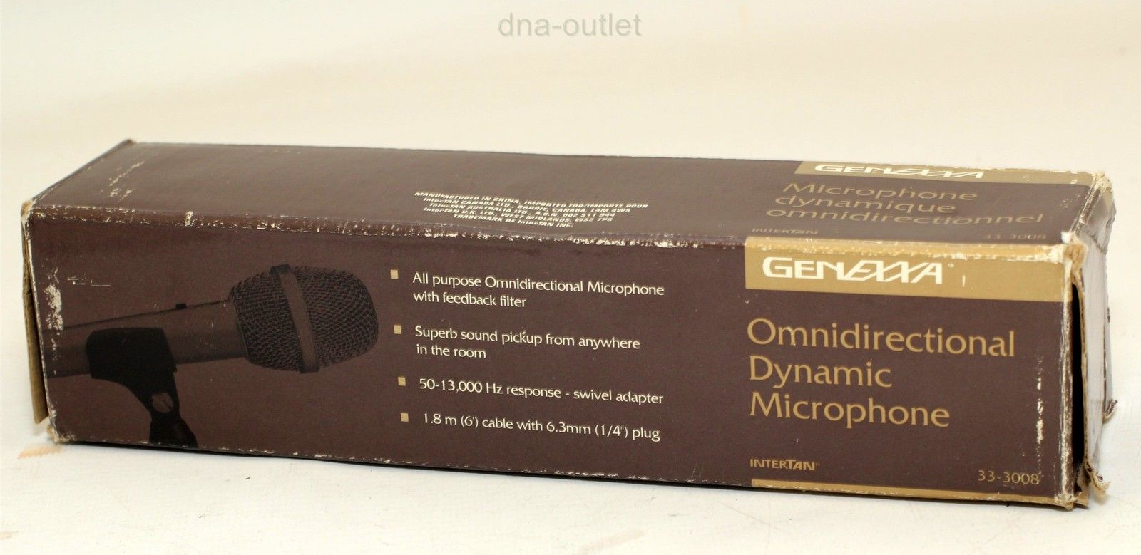 Omnidirectional Dynamic Microphone